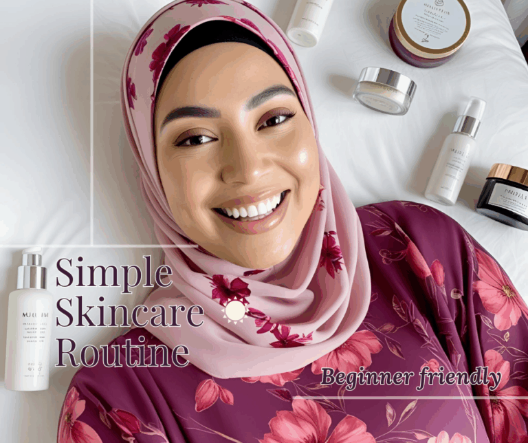 simple skincare routine, beginner friendly