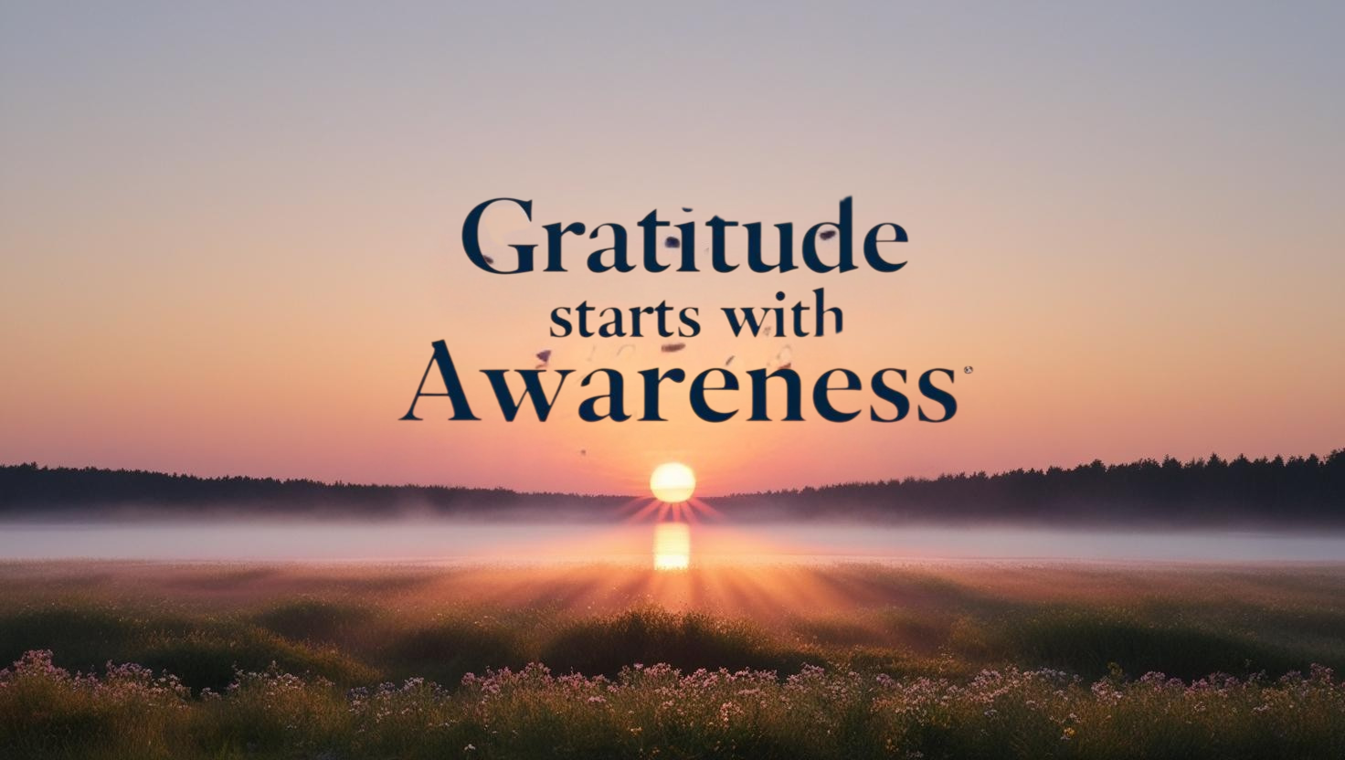 where gratitude begins