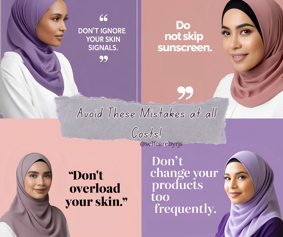 skincare mistakes to avoid